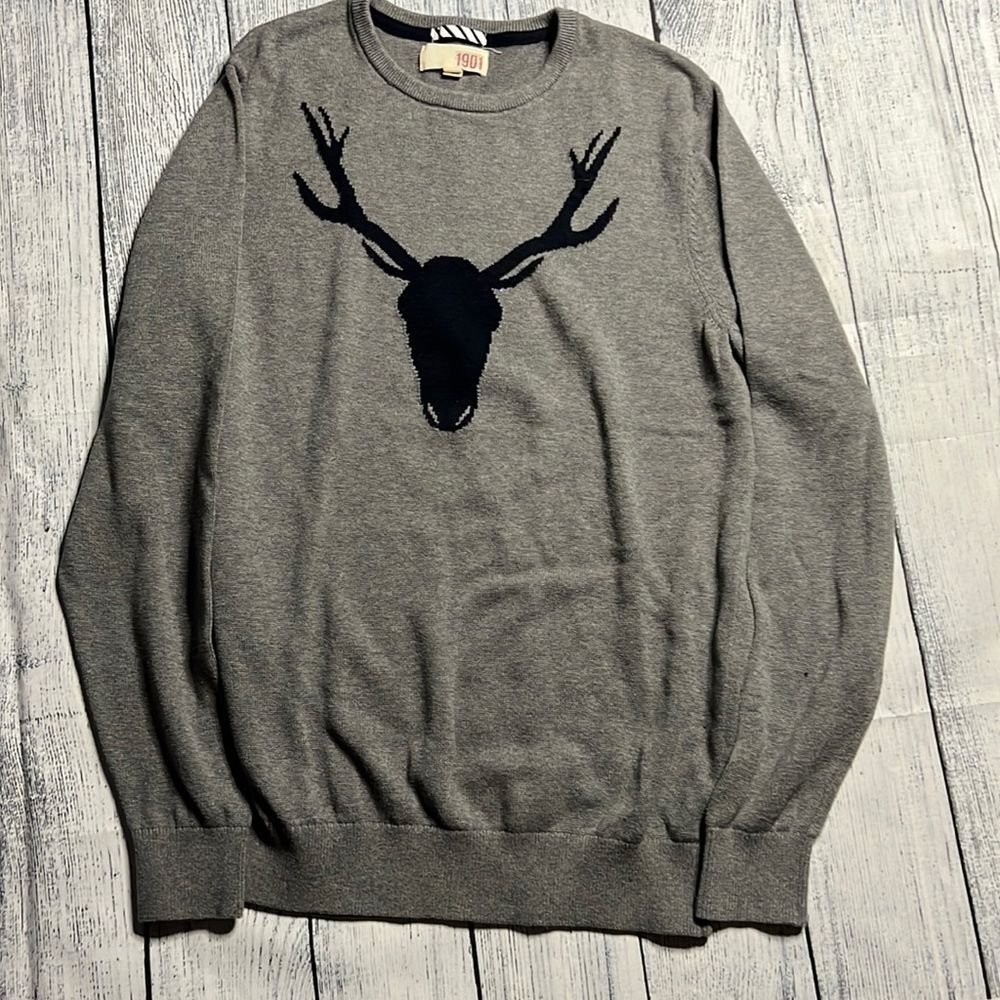 1901 sweater buck head size large